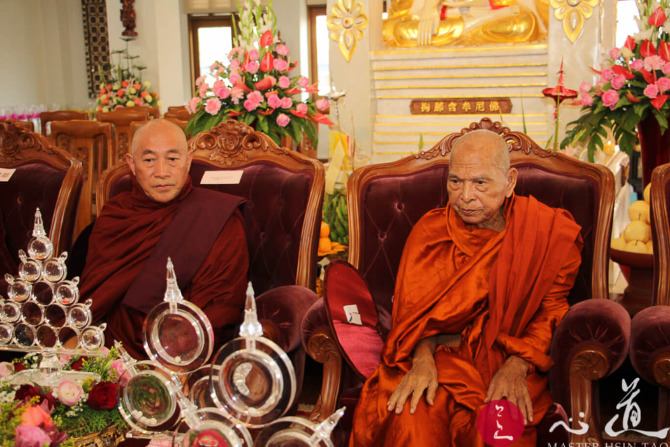 南北傳佛教會聚回到佛陀之源-心道法師