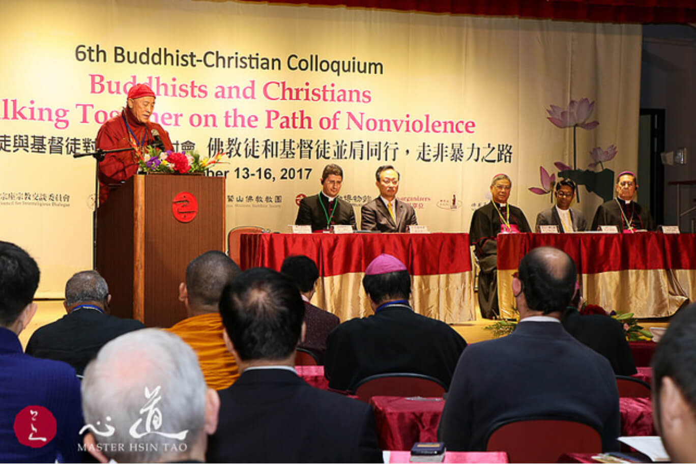 佛教徒與基督徒對話走向「非暴力」（上）-心道法師