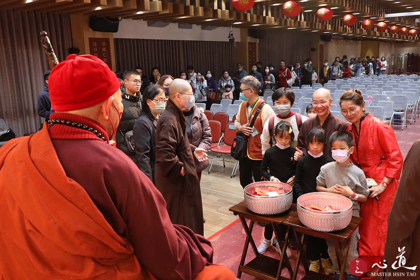 心道法师初三迎财神活动